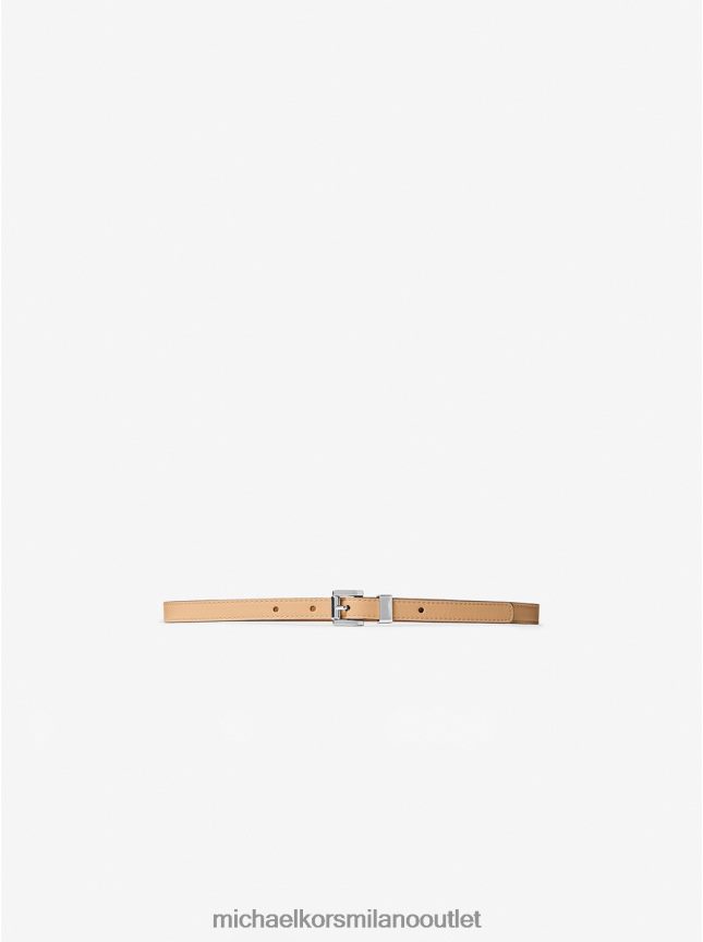 Michael Kors cintura in pelle da collezione unisex abbronzatura P06L0L3906 Accessori