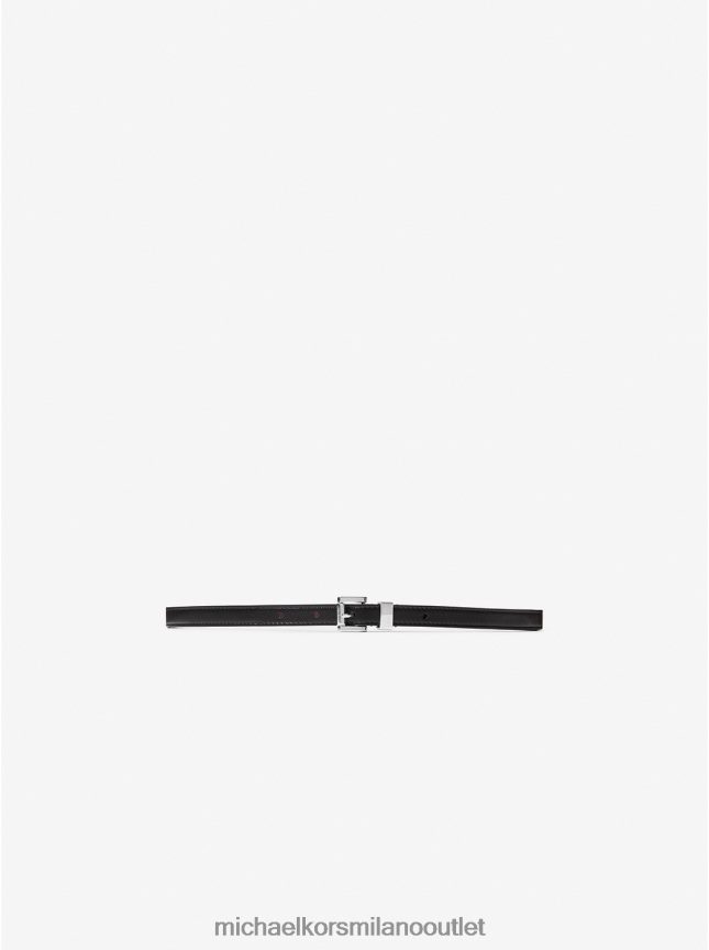 Michael Kors cintura in pelle da collezione unisex nero P06L0L3908 Accessori