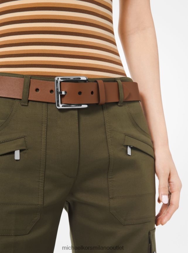 Michael Kors cintura in vita di collezione in pelle di vitello unisex bagaglio P06L0L3909 Accessori