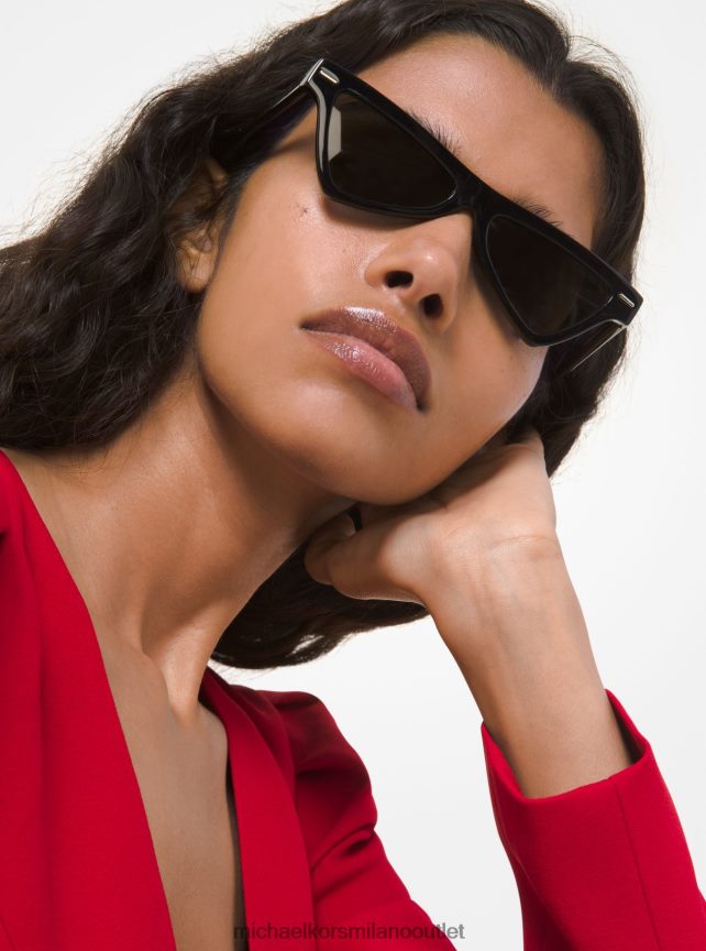 Michael Kors collezione occhiali da sole maddox unisex nero P06L0L3915 Accessori