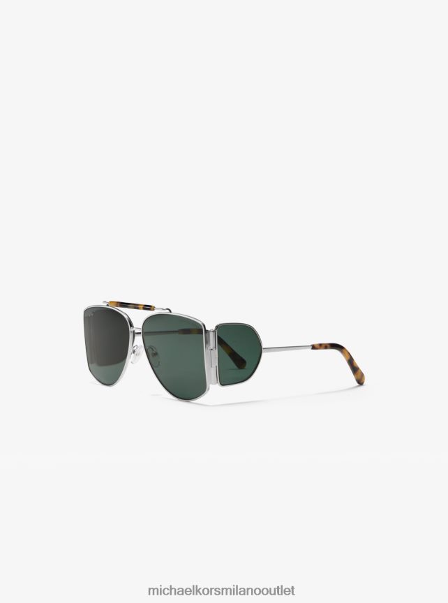 Michael Kors collezione occhiali da sole nash unisex verde/argento P06L0L3922 Accessori