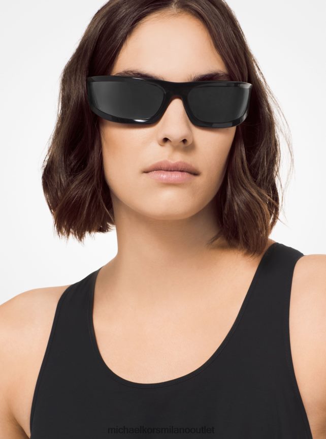 Michael Kors collezione occhiali da sole nevis unisex argento nero P06L0L3933 Accessori