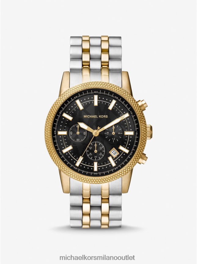 Michael Kors Orologio Hutton oversize bicolore unisex due toni P06L0L3978 Accessori