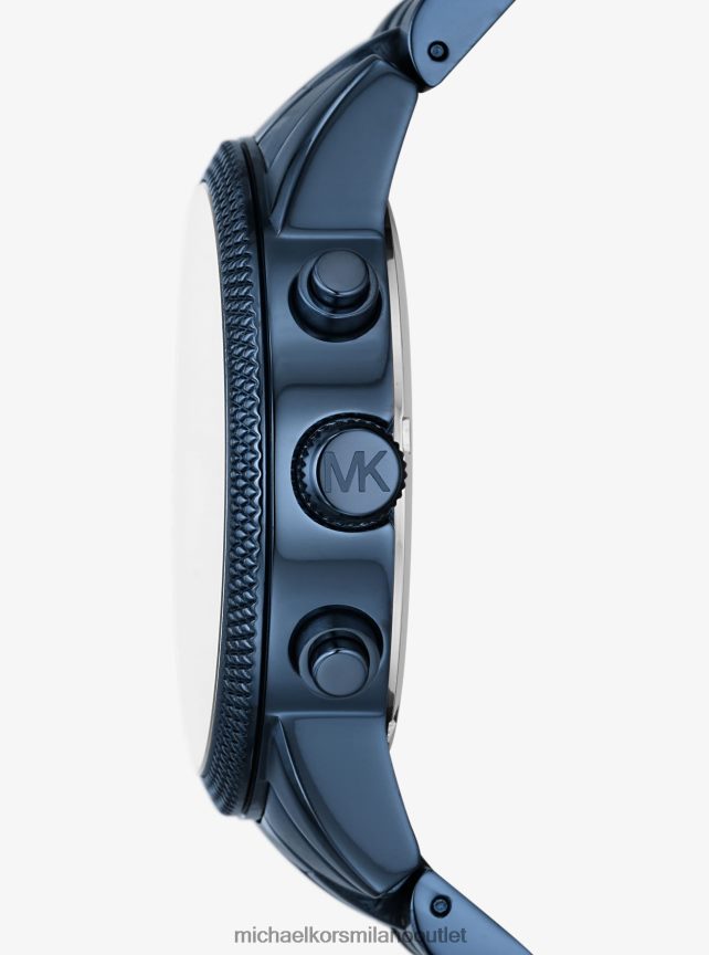 Michael Kors Orologio Hutton oversize color blu scuro unisex Marina Militare P06L0L3976 Accessori