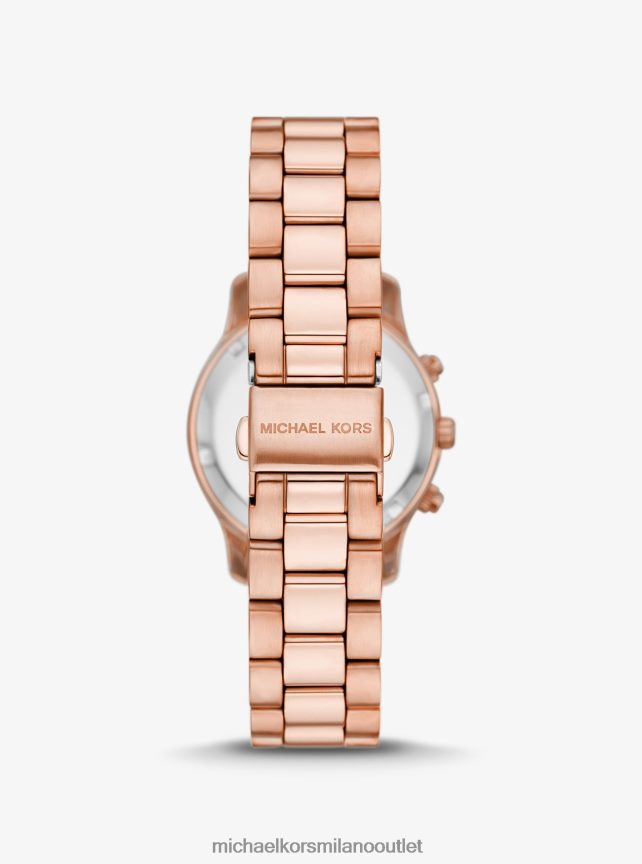 Michael Kors mini orologio da sfilata in tonalità oro rosa unisex oro rosa P06L0L3951 Accessori