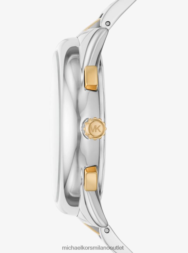 Michael Kors orologio Janelle bicolore oversize unisex due toni P06L0L4033 Accessori