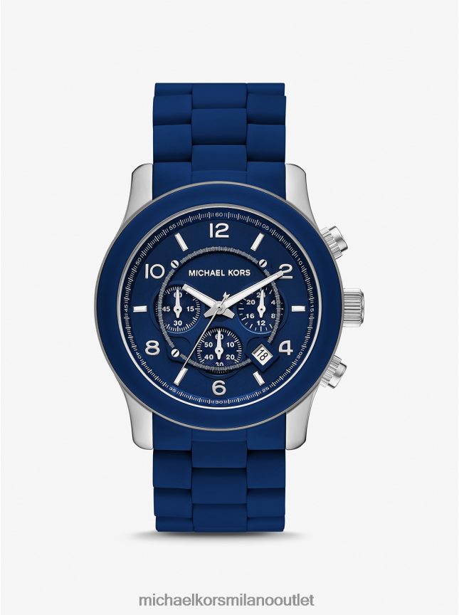 Michael Kors orologio da passerella oversize color blu scuro unisex Marina Militare P06L0L3963 Accessori