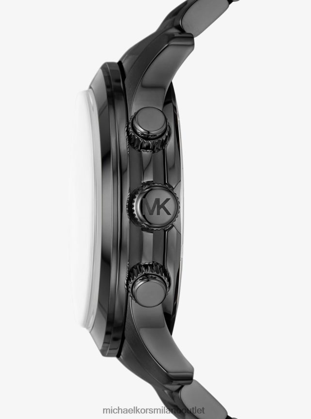 Michael Kors orologio da passerella oversize in tonalità nera unisex nero P06L0L3965 Accessori