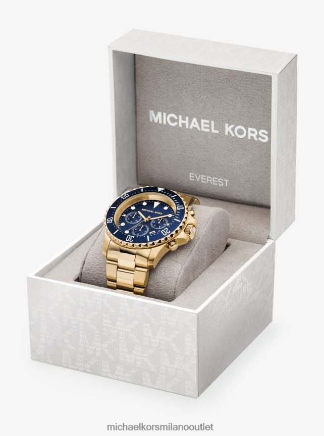Michael Kors orologio everest oversize color oro unisex oro P06L0L3987 Accessori