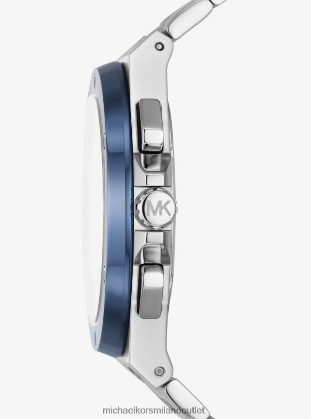 Michael Kors orologio lennox oversize color argento unisex argento P06L0L3985 Accessori