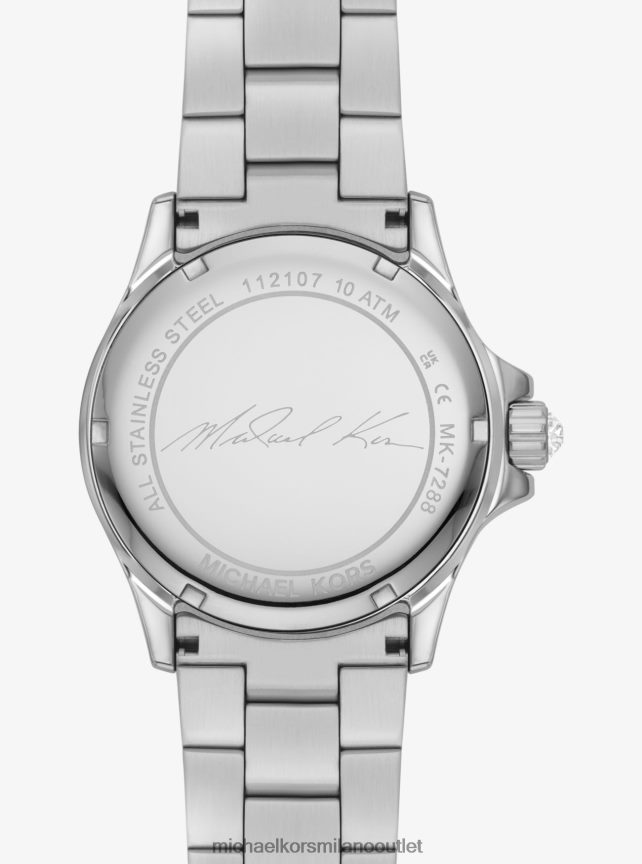 Michael Kors orologio mini everest in edizione limitata bicolore con pavé argentato unisex due toni P06L0L3954 Accessori