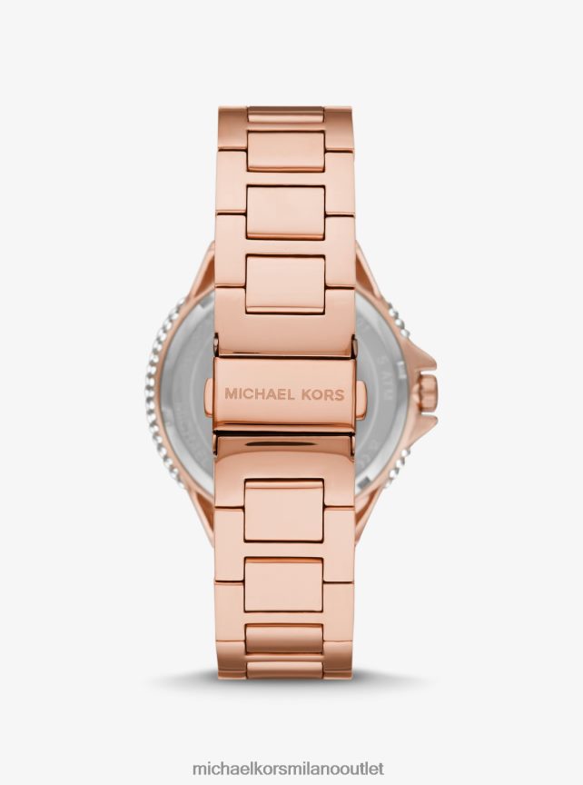 Michael Kors orologio oversize camille ombre pave in tonalità oro rosa unisex oro rosa P06L0L3966 Accessori