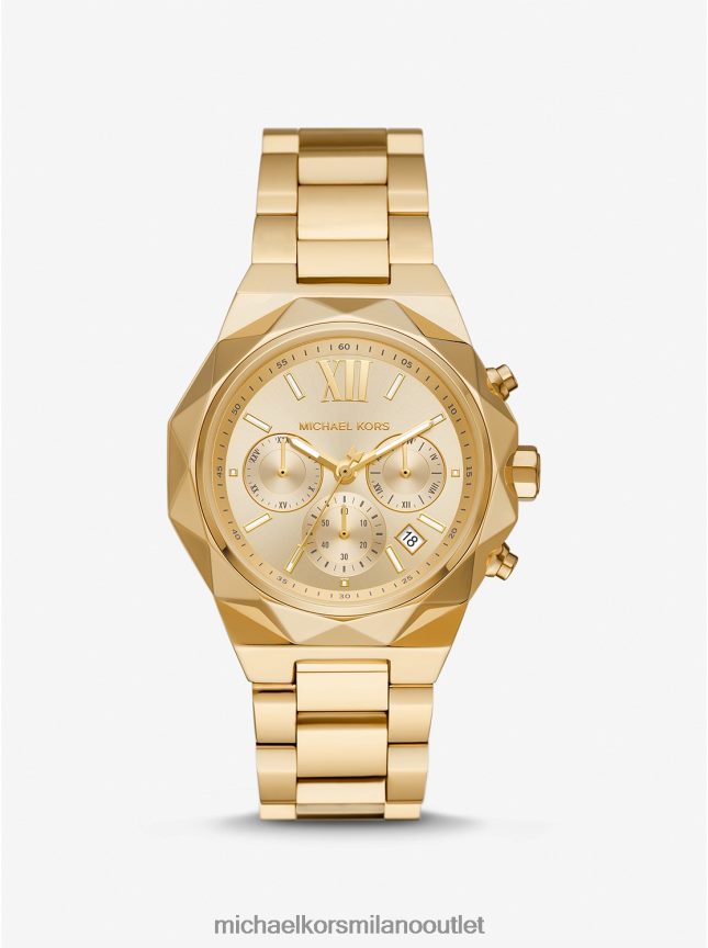 Michael Kors orologio raquel oversize color oro unisex oro P06L0L3981 Accessori