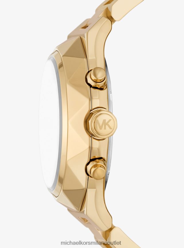 Michael Kors orologio raquel oversize color oro unisex oro P06L0L3981 Accessori