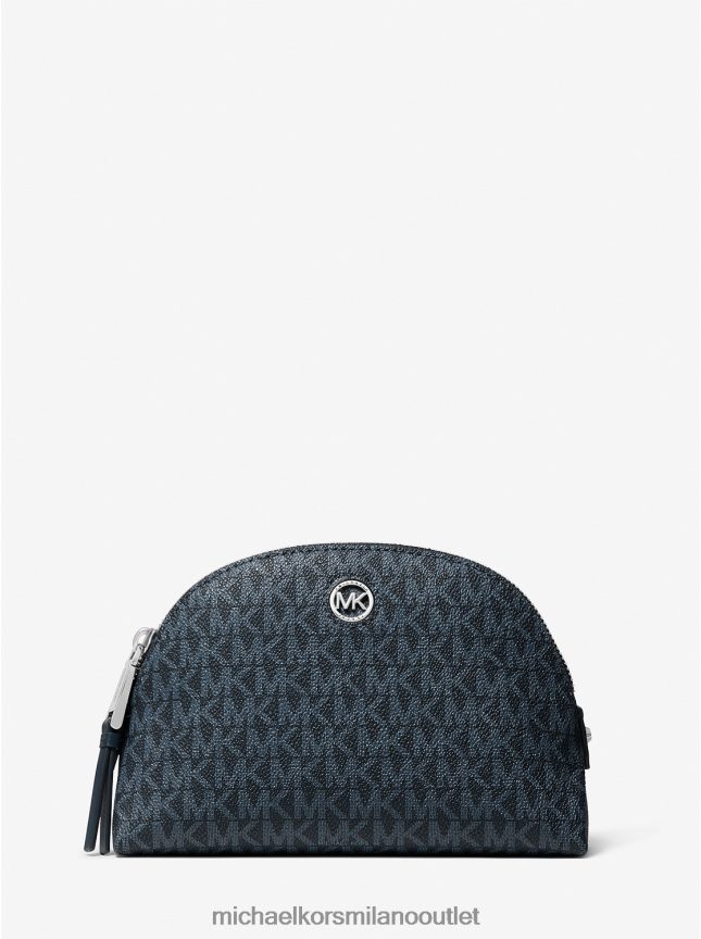 Michael Kors custodia con cerniera logo grande Heritage unisex admrl/plblue P06L0L3944 Accessori