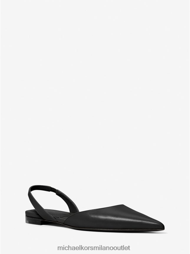 Michael Kors collezione bridget scarpe basse in pelle unisex nero P06L0L3856 scarpe