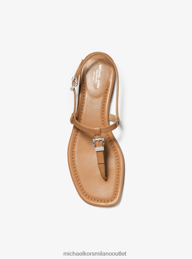 Michael Kors sandalo collezione sofia in pelle unisex arachidi P06L0L3852 scarpe