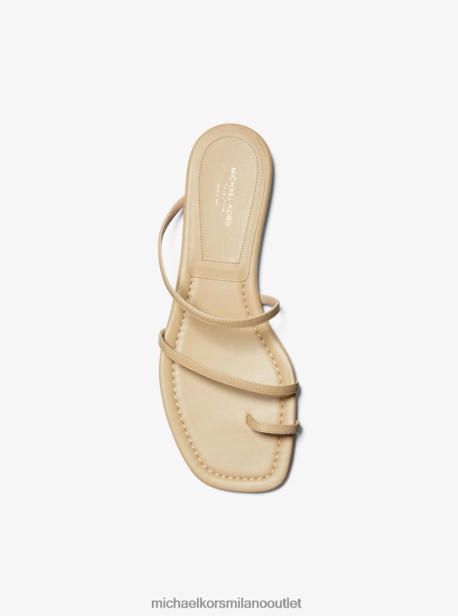 Michael Kors sandalo slide collezione patti in pelle unisex duna P06L0L3826 scarpe