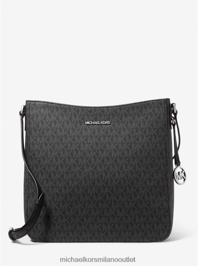 Michael Kors borsa messenger jet set da viaggio grande con logo donne nero P06L0L3946 Accessori