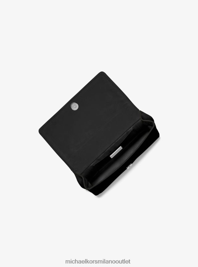 Michael Kors collezione Christie mini borsa a busta in pelle scamosciata impreziosita da cristalli donne nero P06L0L3805 Accessori