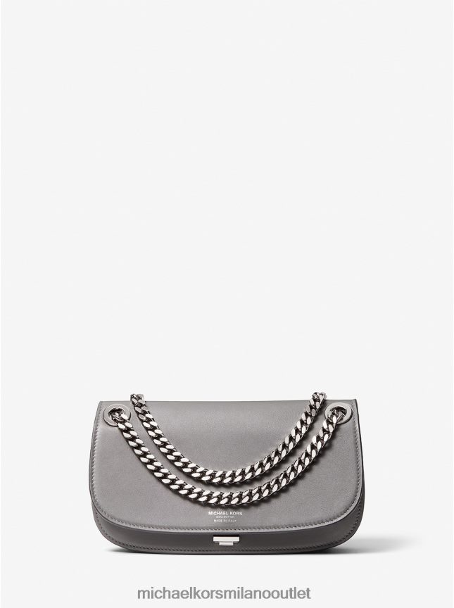 Michael Kors mini borsa a busta in pelle Christie della collezione donne ardesia P06L0L3802 Accessori