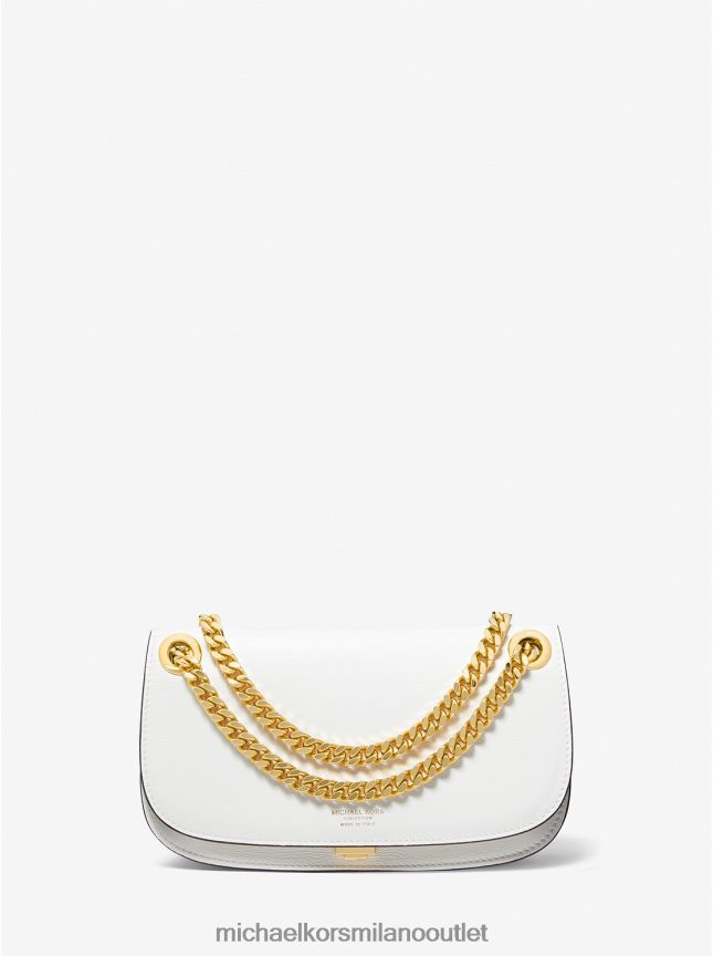 Michael Kors mini borsa a busta in pelle Christie della collezione donne bianco ottico P06L0L3786 Accessori