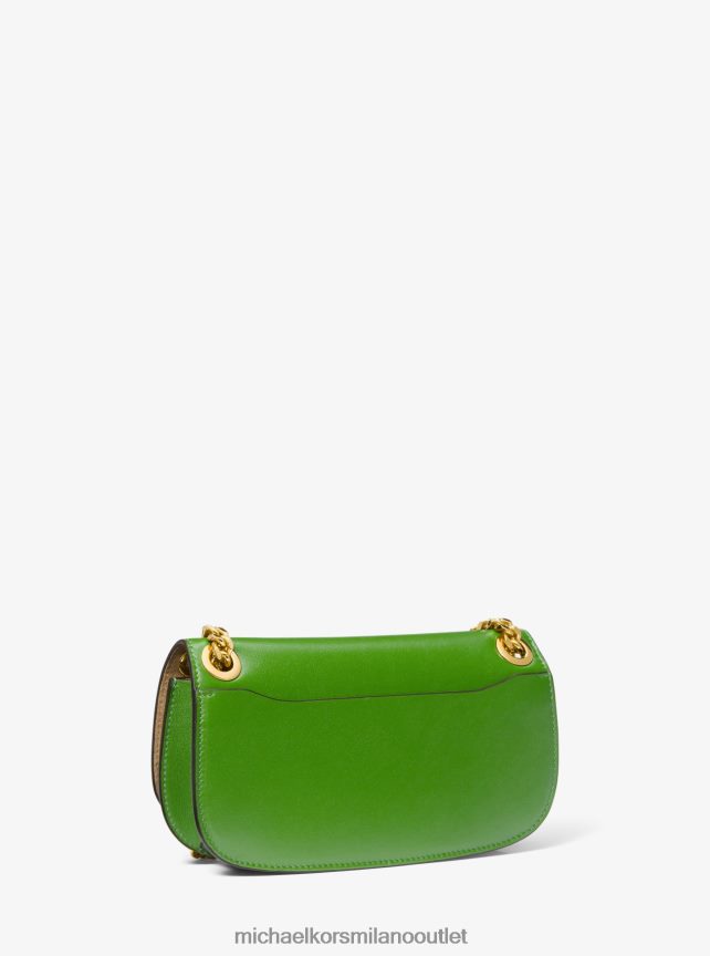 Michael Kors mini borsa a busta in pelle Christie della collezione donne verde palma P06L0L3785 Accessori