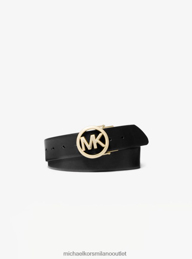 Michael Kors Set di cinture con logo 4 in 1 donne nero P06L0L2686 Accessori