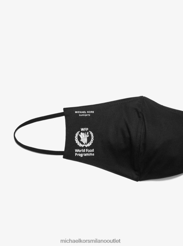 Michael Kors guarda la maschera per il viso Hunger Stop Love in cotone biologico donne nero P06L0L2757 Accessori