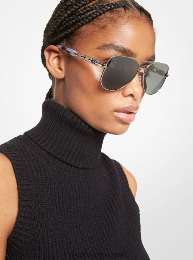 Michael Kors occhiali da sole chianti donne argento P06L0L2583 Accessori