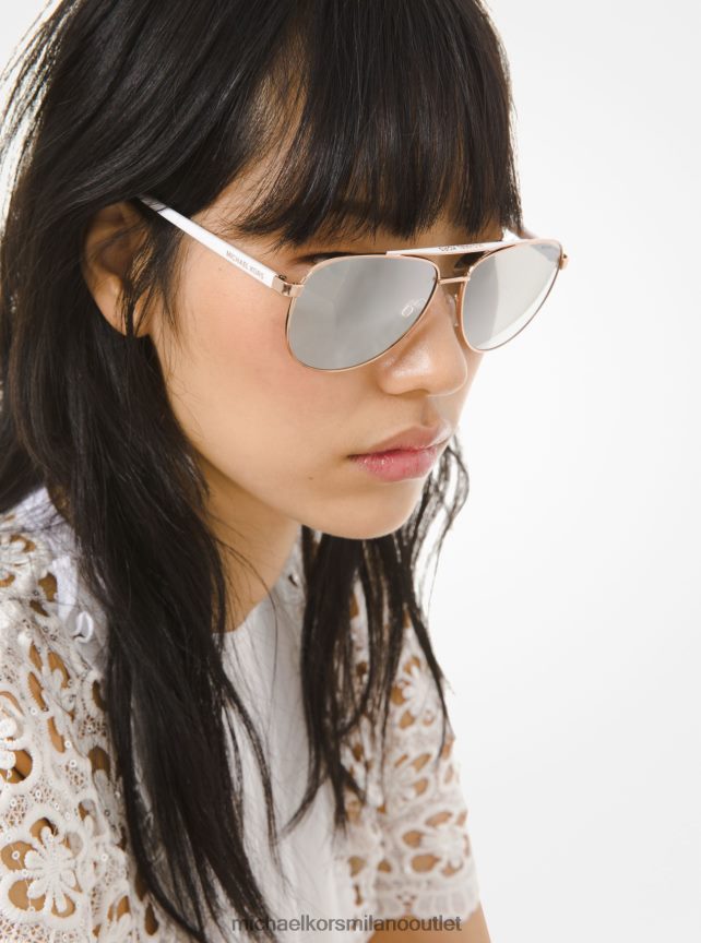 Michael Kors occhiali da sole di Hvar donne lampo d'argento P06L0L2680 Accessori