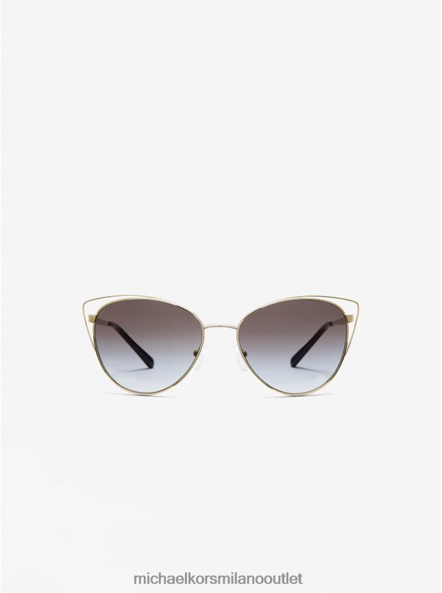 Michael Kors occhiali da sole riminesi donne oro chiaro P06L0L2645 Accessori