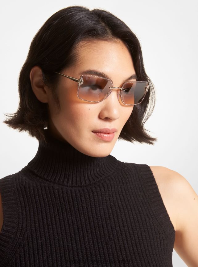 Michael Kors occhiali da sole sedona donne oro chiaro P06L0L2641 Accessori