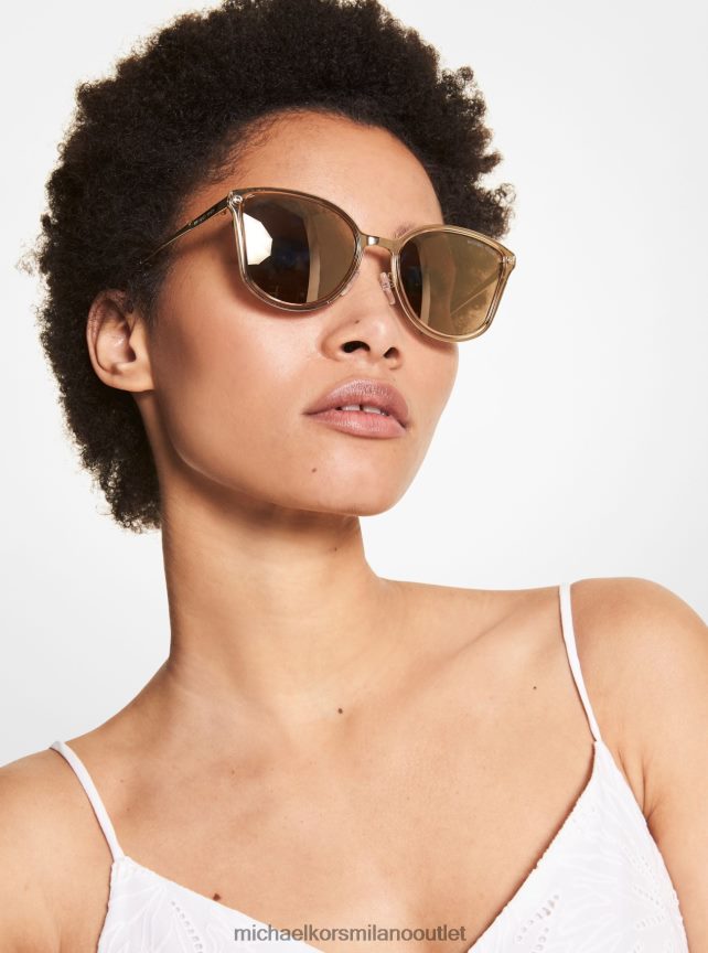 Michael Kors occhiali da sole torino donne oro chiaro P06L0L2646 Accessori