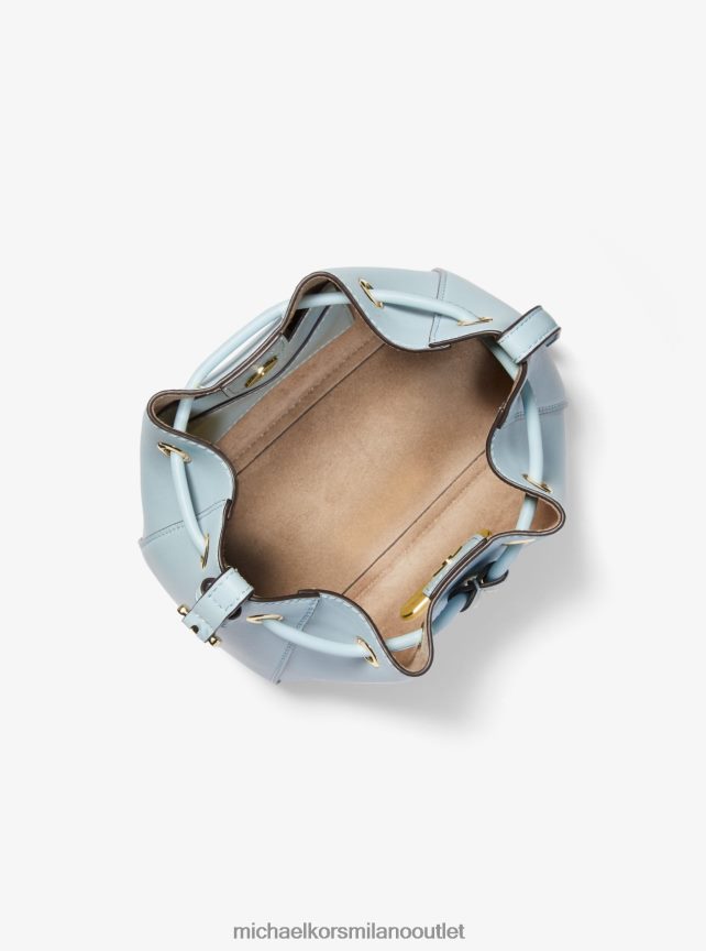 Michael Kors Borsa a secchiello piccola Phoebe in ecopelle donne vista blu P06L0L901 Accessori
