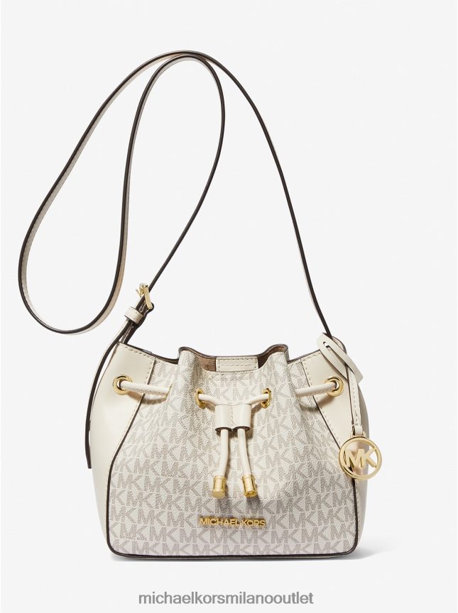 Michael Kors Borsa a secchiello piccola con logo Phoebe donne lt crm multi P06L0L906 Accessori