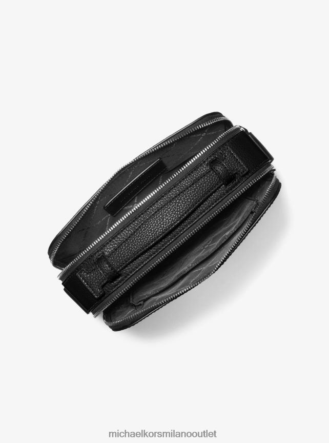 Michael Kors Borsa a tracolla Cooper in pelle martellata donne nero P06L0L813 Accessori