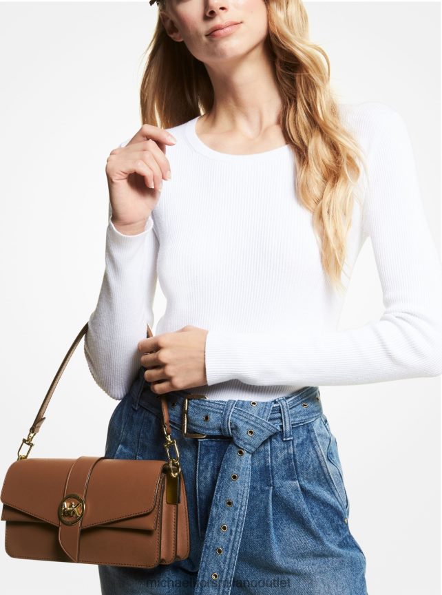 Michael Kors Borsa a tracolla Greenwich media in pelle saffiano donne bagaglio P06L0L923 Accessori