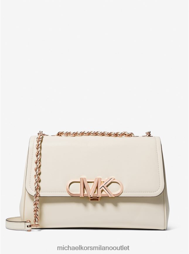 Michael Kors Borsa a tracolla Parker extra large in pelle donne lt. panna P06L0L1301 Accessori