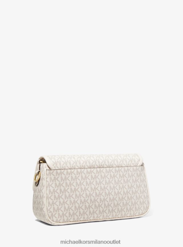 Michael Kors Borsa a tracolla media con logo Parker donne furgone/crema P06L0L1320 Accessori