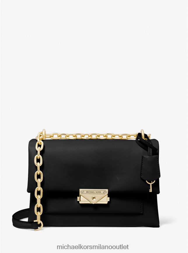 Michael Kors Borsa a tracolla media in ecopelle Cece donne nero P06L0L1367 Accessori