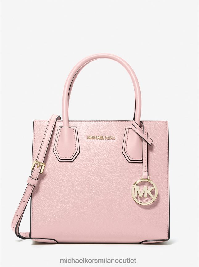 Michael Kors Borsa a tracolla mercer media in pelle martellata donne fard in polvere P06L0L1012 Accessori