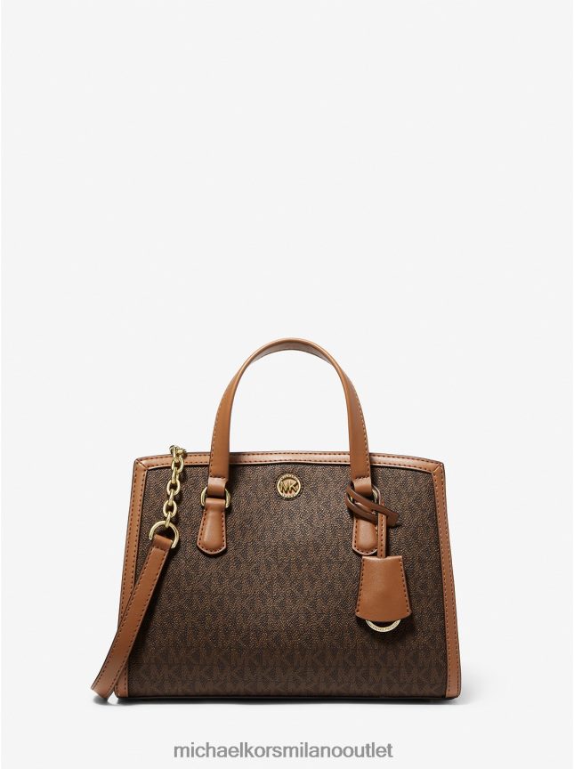 Michael Kors Borsa messenger Chantal piccola con logo donne brn/ghianda P06L0L924 Accessori