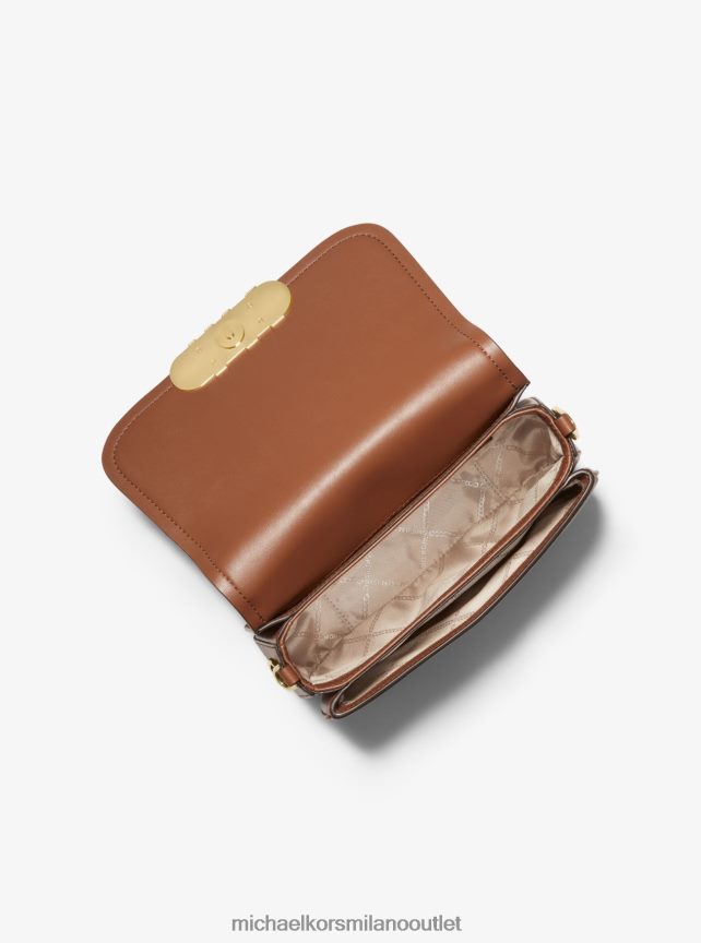 Michael Kors Borsa messenger media in pelle Parker donne bagaglio P06L0L705 Accessori