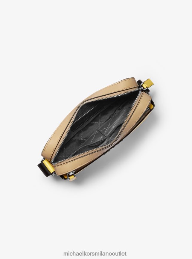 Michael Kors Borsa per fotocamera con logo Cooper donne giallo P06L0L808 Accessori