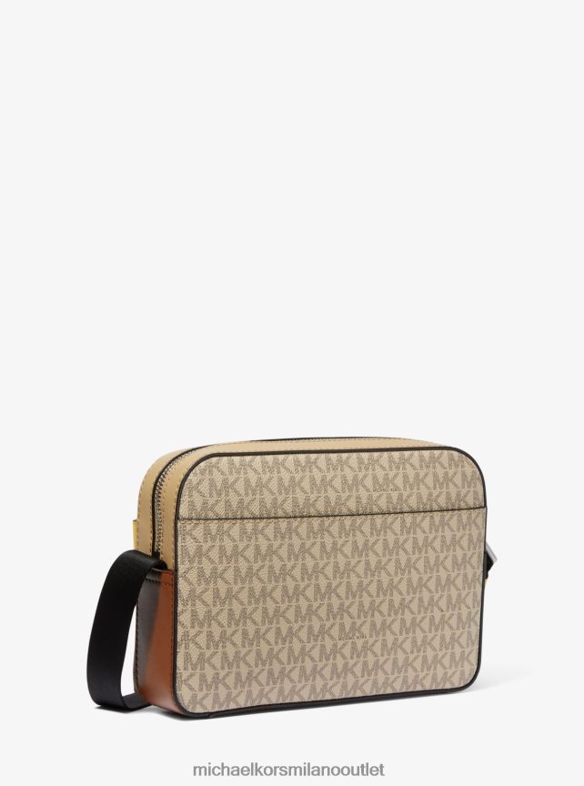 Michael Kors Borsa per fotocamera con logo Cooper donne giallo P06L0L808 Accessori