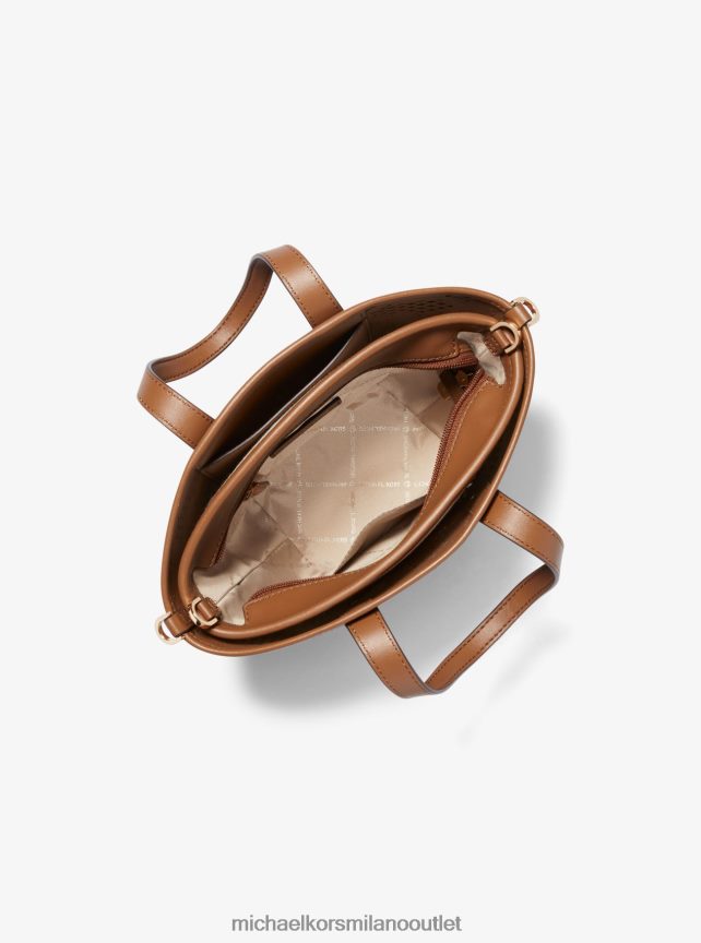 Michael Kors Borsa tote piccola 2 in 1 Kimber in ecopelle traforata e goffrata donne bagaglio P06L0L869 Accessori