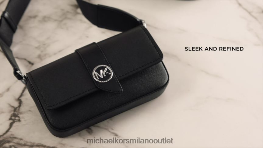 Michael Kors borsa a tracolla Greenwich extra piccola in pelle saffiano donne geranio P06L0L847 Accessori