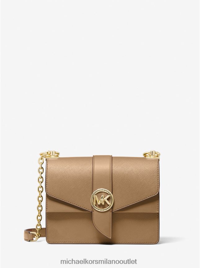 Michael Kors borsa a tracolla Greenwich piccola in pelle saffiano donne buccia P06L0L963 Accessori