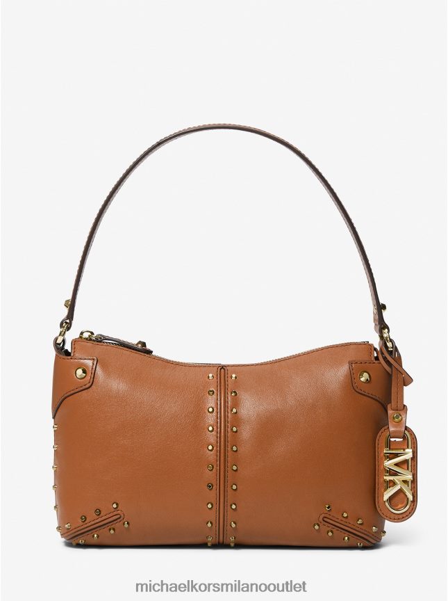 Michael Kors borsa a tracolla astor grande in pelle con borchie donne bagaglio P06L0L1291 Accessori